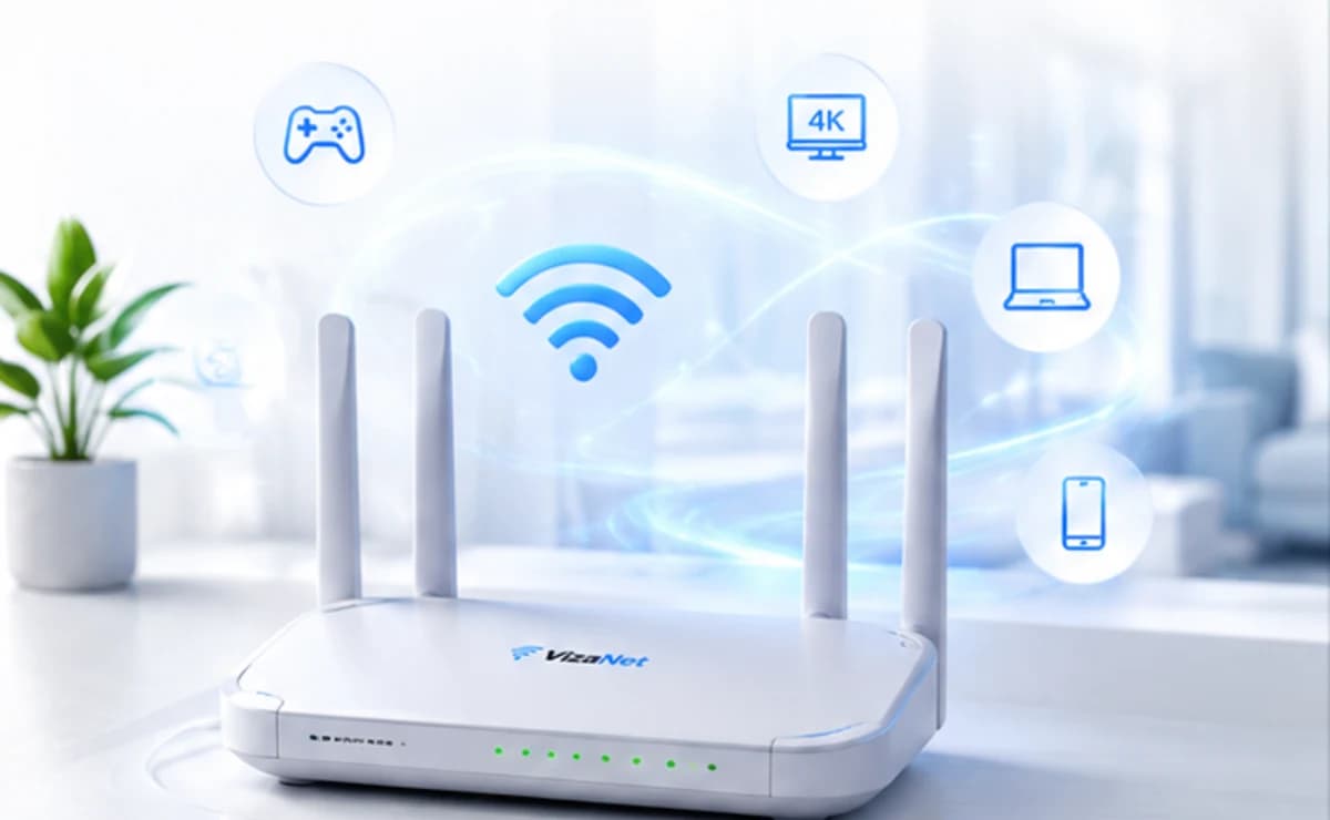 Современный Wi-Fi роутер и подключённые устройства